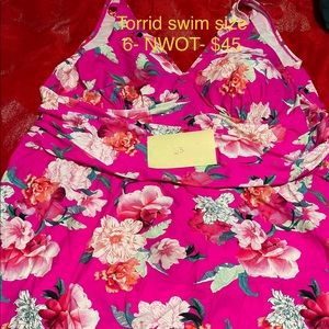 Torrid size 6 swim dress